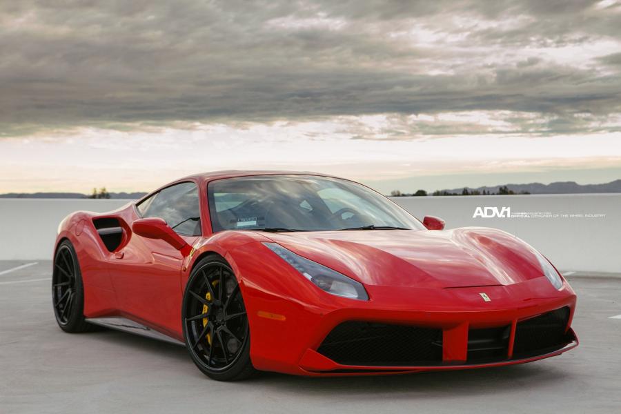 Ferrari 488 GTB by R1 Motorsport on ADV.1 Wheels (ADV10R TRACK SPEC CS) '2016